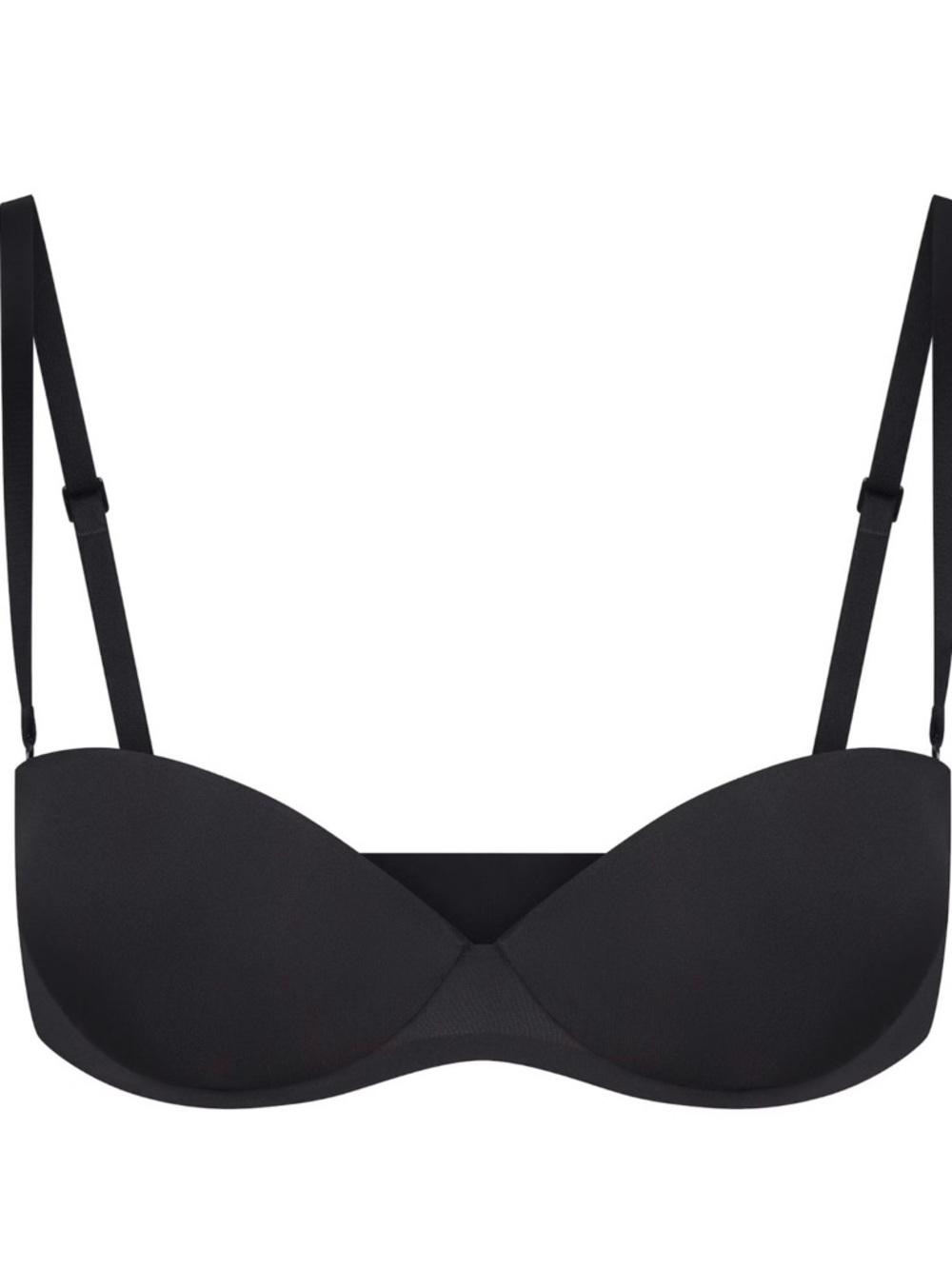 Skims Ultimate Push-up Strapless Bra - Onyx